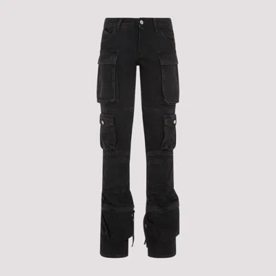 Attico Black Cotton Essie Jeans