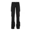 Attico Black Cotton Essie Jeans