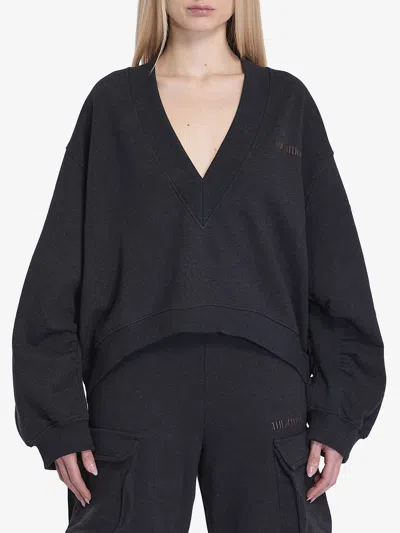 ATTICO BLACK FADE SWEATSHIRT