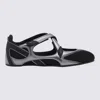 Attico Modern Flat Shoes With Cross-strap Detail