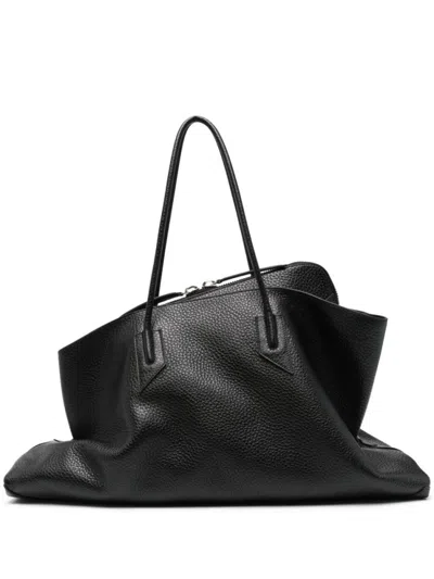 Attico Black La Passeggiata Large Tote