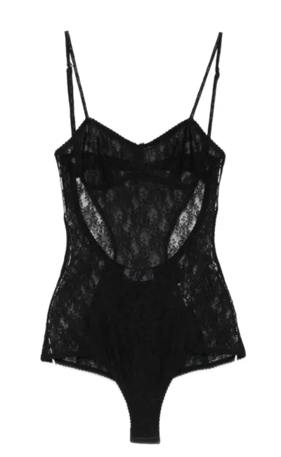 Attico Black Lace Swimwear
