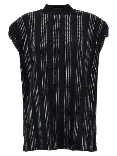 ATTICO BLACK LAURIE DRESS