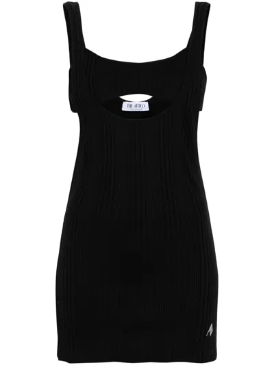ATTICO BLACK LAYERED TANK TOP