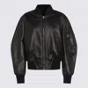 Attico Jackets Blacks And Greys In Black