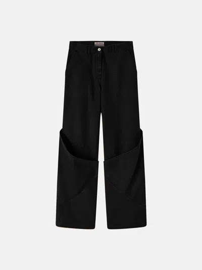 Attico Black Long Pants