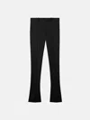 Attico Black Long Pants In Black
