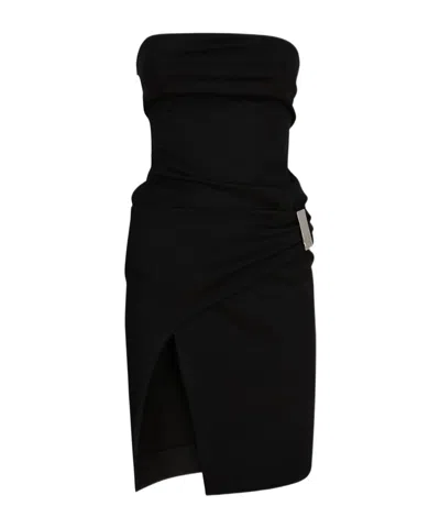 Attico Black Midi Dress