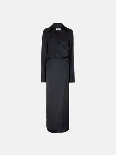 Attico Black Midi Dress