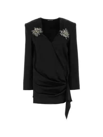 Attico Black Mini Dress