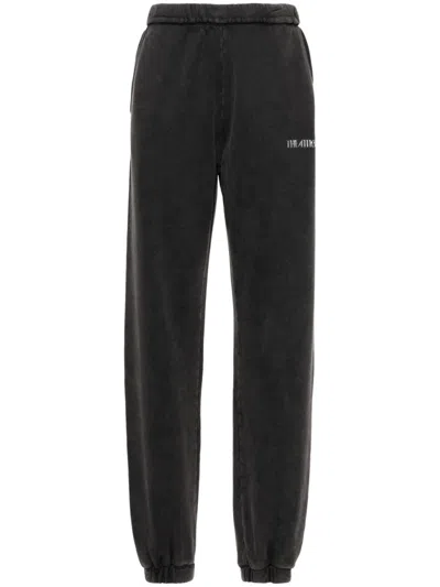 Attico Track Trousers Washed Black