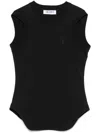 Attico Mirna Cutout Asymmetric Sleeveless Dress