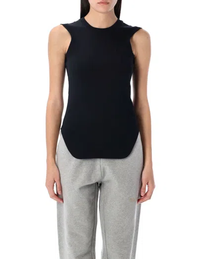 Attico Black Reese Tank Top