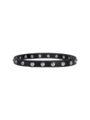 Attico Black Studs Belt