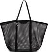 Attico Via Del Mare Tote Bag Black
