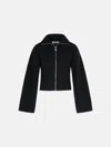 Attico Black Wool And Cashmere Sweater In Black
