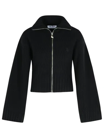 Attico Black Wool And Cashmere Sweater