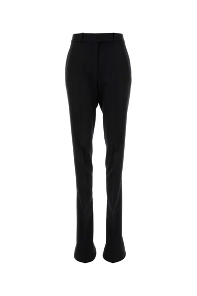 Attico Black Wool Pant