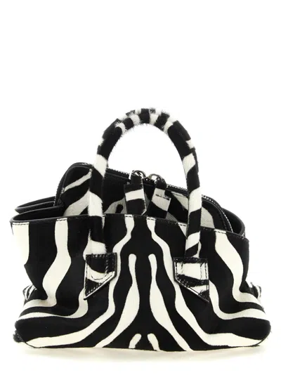 Attico Blackwhite La Passeggiata Mini Satchel