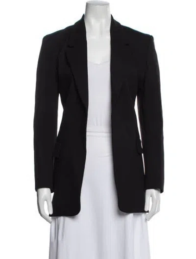 Pre-owned Attico Blazer In Black