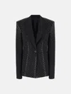 Attico Blazer Black In Black