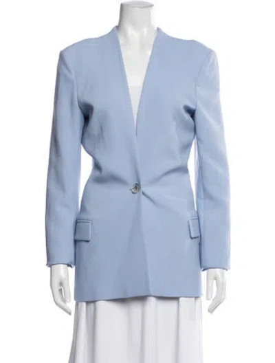 Pre-owned Attico Blazer In Blue