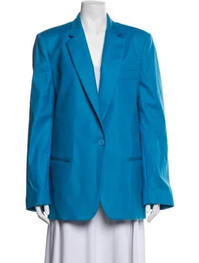 Pre-owned Attico Blazer In Blue