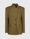 Attico Blazer The  Woman Color Green In Green