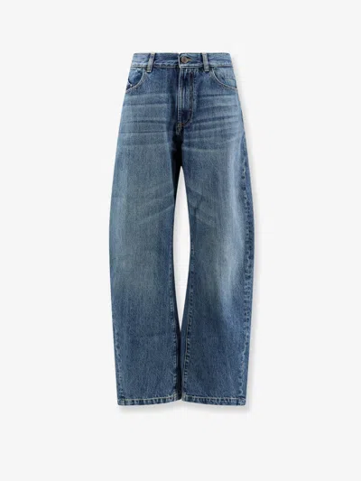 Attico Blue Denim Jeans