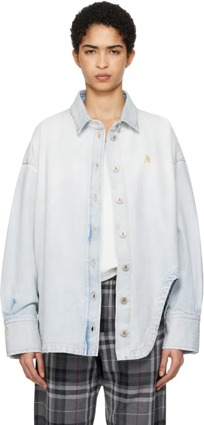 ATTICO BLUE DIANA DENIM SHIRT