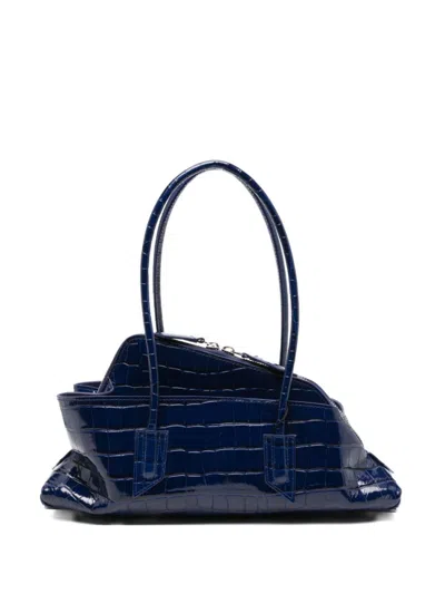 ATTICO BLUE LA PASSEGGIATA SMALL SHOULDER BAG