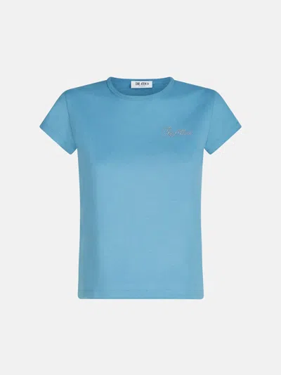 Attico T-shirt Blue