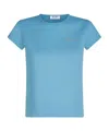 Attico T-shirt Blue In Blue
