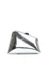Attico Mini Midnight Clutch Bag In Silver