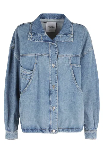 Attico Bomber In Blue