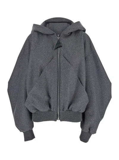 Attico Bomber In Grey