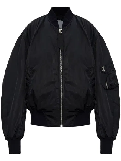 ATTICO BOMBER JACKET WITH BISHOP SLEEVES