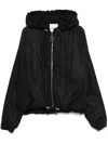 Attico Hooded Bomber Jacket