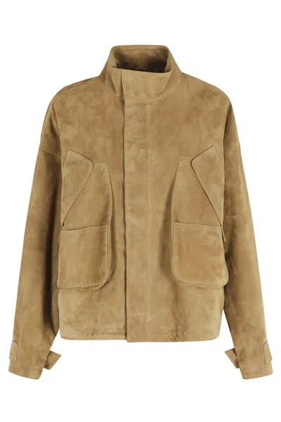 Attico Bomber In Brown