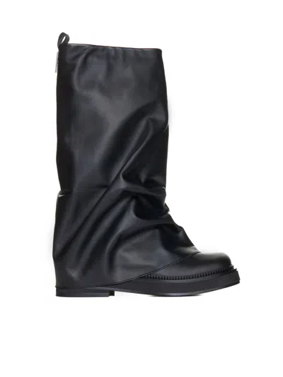 Attico Boots In Black