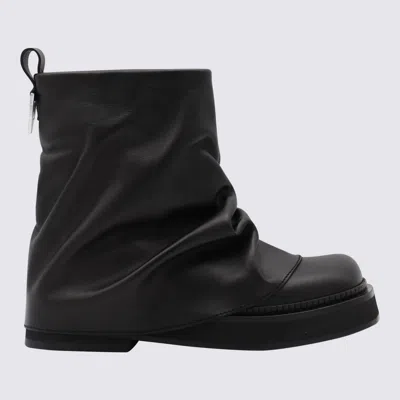 Attico Boots Blacks And Greys