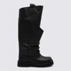 Attico Boots Blacks And Greys In Black