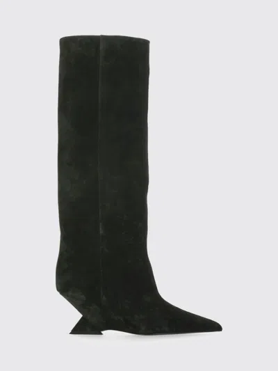 Attico Boots The  Woman Color Green In Multi