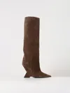 Attico Cheope Tube Boot In Grey