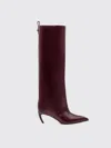Attico The  Shoes In Burgundy