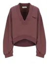 Attico Sweatshirt Mit Logo-stickerei