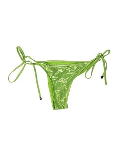 Pre-owned Attico Bottoms In Green