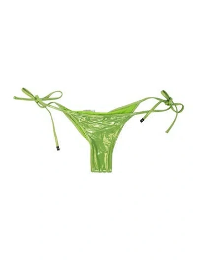 Pre-owned Attico Bottoms In Green