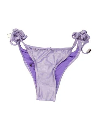 Pre-owned Attico Bottoms In Purple