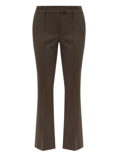 ATTICO BROWN FLARED PANT